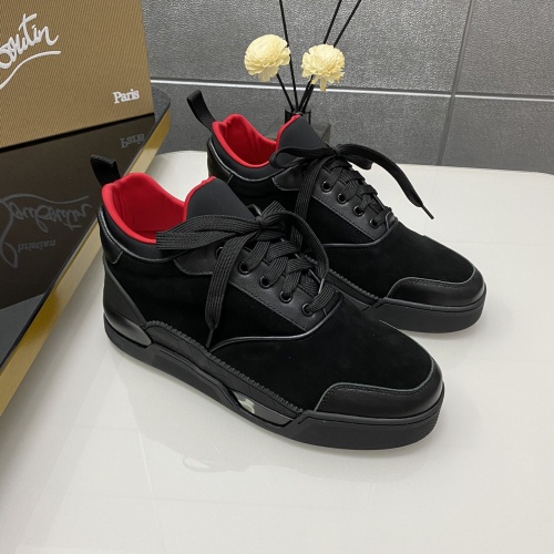 Wholesale Christian Louboutin High Top Shoes For Women #1027512 $115.00 USD, Wholesale Quality Replica Christian Louboutin High Top Shoes