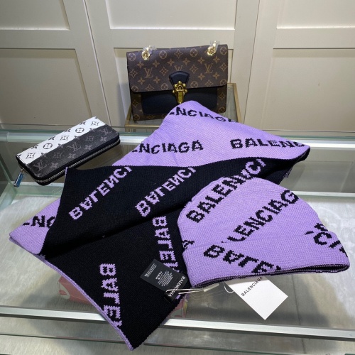 Wholesale Balenciaga Hat &amp; Scarf Set #1029174 $52.00 USD, Wholesale Quality Replica Balenciaga Hat and Scarf and Glove Set