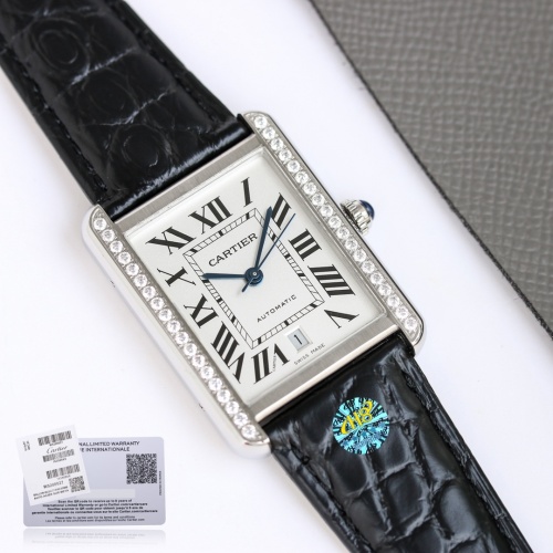 Wholesale Cartier AAA Quality Watches #1030515 $396.69 USD, Wholesale Quality Replica Cartier AAA Quality Watches