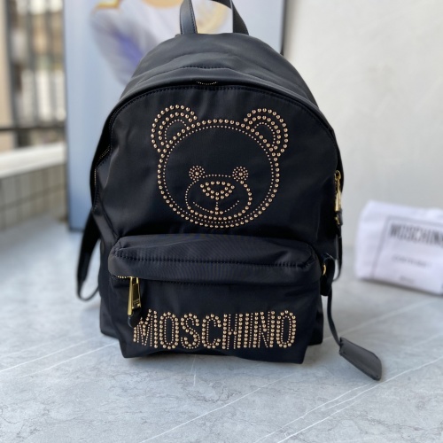 Wholesale Moschino AAA Quality Backpacks #1031165 $112.00 USD, Wholesale Quality Replica Moschino AAA Quality Backpacks