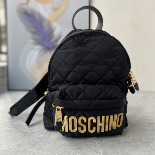 Wholesale Moschino AAA Quality Backpacks #1031177 $102.00 USD, Wholesale Quality Replica Moschino AAA Quality Backpacks