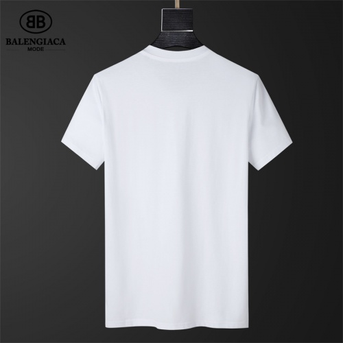 Replica Balmain T-Shirts Short Sleeved For Men #1031304 $25.00 USD for Wholesale