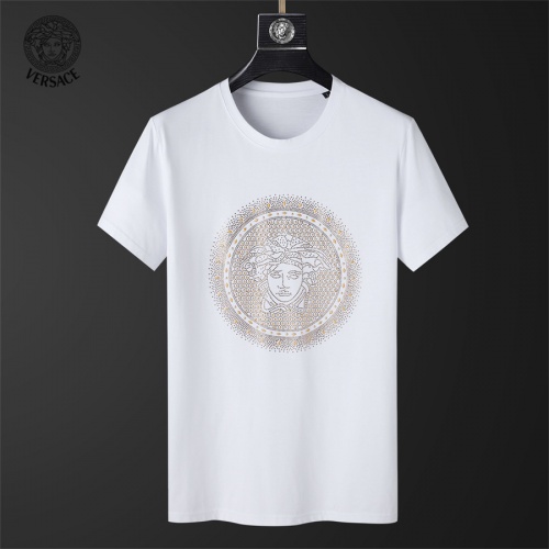 Wholesale Versace T-Shirts Short Sleeved For Men #1031368 $25.00 USD, Wholesale Quality Replica Versace T-Shirts