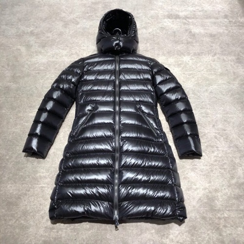 Wholesale Moncler Down Feather Coat Long Sleeved For Women #1032043 $210.00 USD, Wholesale Quality Replica Moncler Down Feather Coat