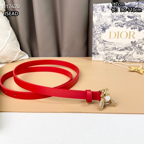 Replica Christian Dior AAA Quality Belts For Women #1036345 $56.00 USD for Wholesale