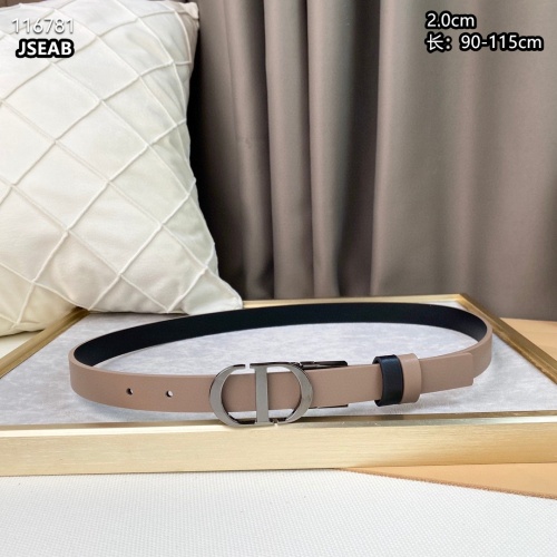 Wholesale Christian Dior AAA Quality Belts For Women #1036349 $48.00 USD, Wholesale Quality Replica Christian Dior AAA Quality Belts