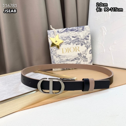 Replica Christian Dior AAA Quality Belts For Women #1036349 $48.00 USD for Wholesale