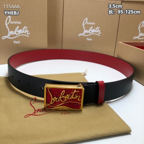 Wholesale Christian Louboutin CL AAA Quality Belts For Unisex #1036645 $80.00 USD, Wholesale Quality Replica Christian Louboutin CL AAA Quality Belts