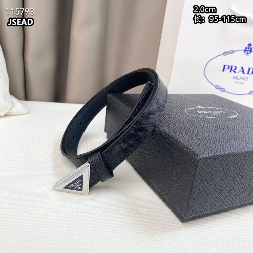 Replica Prada AAA Quality Belts For Women #1037371 $56.00 USD for Wholesale