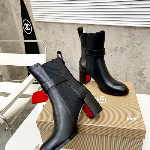 Replica Christian Louboutin Boots For Women #1037622 $112.00 USD for Wholesale