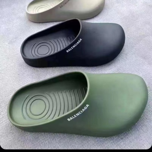 Replica Balenciaga Slippers For Men #1040682 $56.00 USD for Wholesale