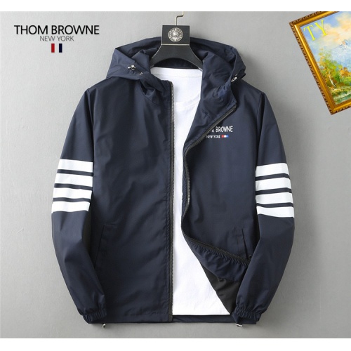 Wholesale Thom Browne Jackets Long Sleeved For Men #1040868 $60.00 USD, Wholesale Quality Replica Thom Browne Jackets