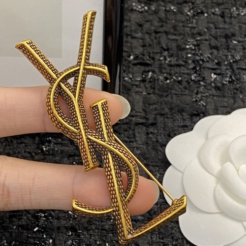 Replica Yves Saint Laurent Brooches #1041517 $36.00 USD for Wholesale