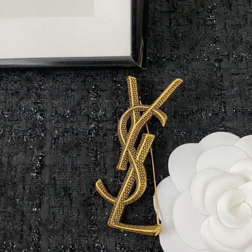 Replica Yves Saint Laurent Brooches #1041517 $36.00 USD for Wholesale