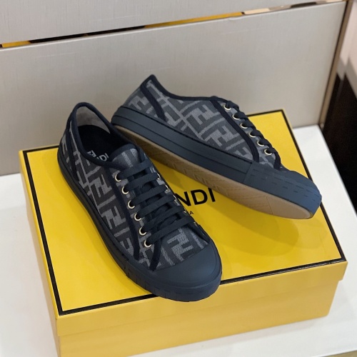 Wholesale Fendi Casual Shoes For Men #1041878 $80.00 USD, Wholesale Quality Replica Fendi Casual Shoes