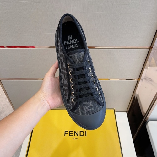 Replica Fendi Casual Shoes For Men #1041878 $80.00 USD for Wholesale