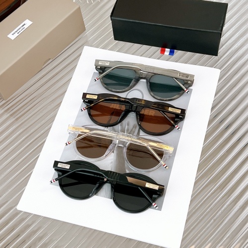 Replica Thom Browne AAA Quality Sunglasses #1047728 $60.00 USD for Wholesale