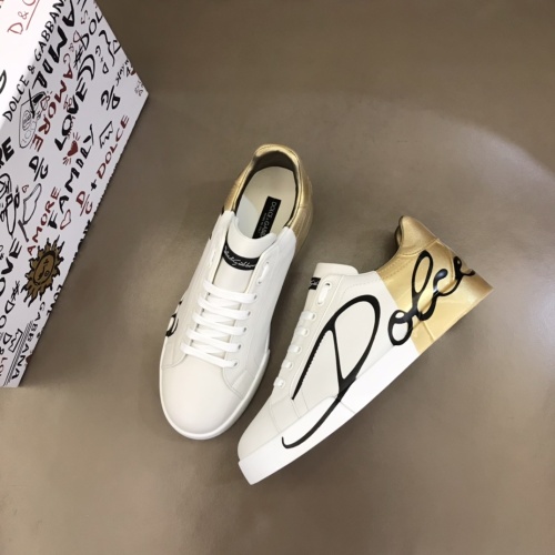 Wholesale Dolce &amp; Gabbana D&amp;G Casual Shoes For Men #1048361 $88.00 USD, Wholesale Quality Replica Dolce &amp; Gabbana D&amp;G Casual Shoes