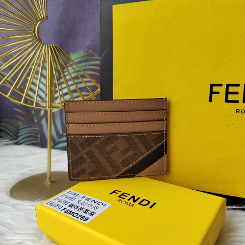 Wholesale Fendi AAA Quality Card Case #1049432 $40.00 USD, Wholesale Quality Replica Fendi AAA+ Quality Wallet