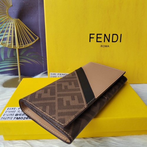 Replica Fendi AAA Quality Wallet #1049434 $56.00 USD for Wholesale