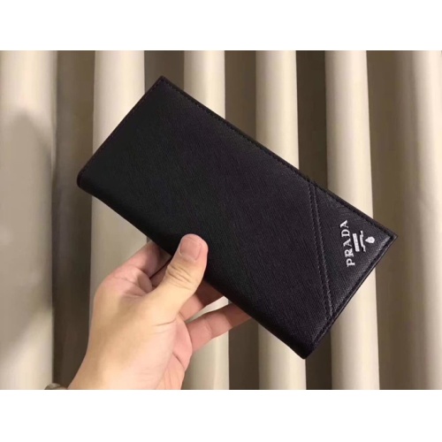 Wholesale Prada AAA Man Wallets #1049663 $42.00 USD, Wholesale Quality Replica Prada AAA Man Wallets