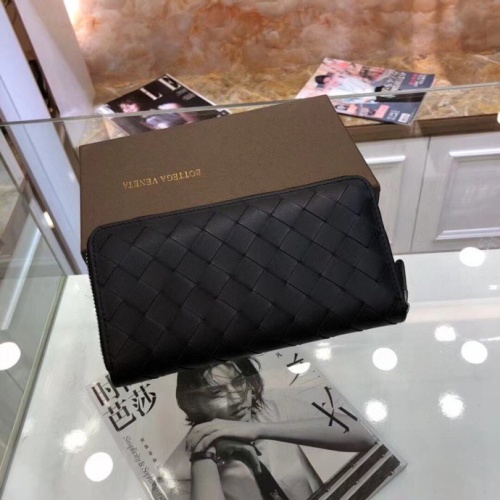 Replica Bottega Veneta AAA Man Wallets #1049678 $52.00 USD for Wholesale