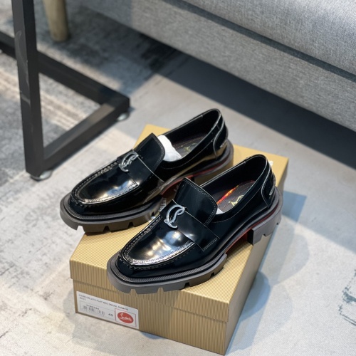 Wholesale Christian Louboutin Leather Shoes For Men #1050103 $118.00 USD, Wholesale Quality Replica Christian Louboutin Leather Shoes