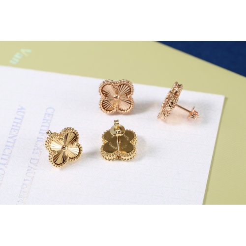 Replica Van Cleef & Arpels Earrings For Women #1050255 $29.00 USD for Wholesale