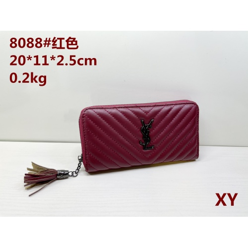 Wholesale Yves Saint Laurent YSL Wallets For Women #1051298 $19.00 USD, Wholesale Quality Replica Yves Saint Laurent YSL Wallets