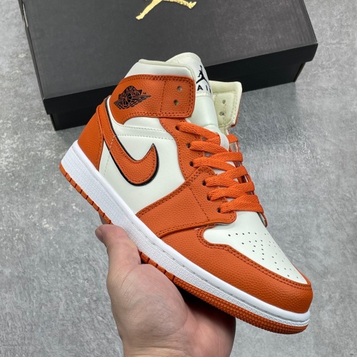 Replica Air Jordan-1-Mid For Women #1052913 $102.00 USD for Wholesale