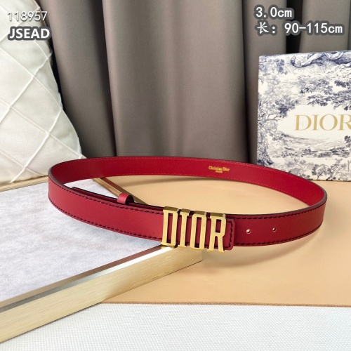 Replica Christian Dior AAA Quality Belts For Women #1053009 $56.00 USD for Wholesale