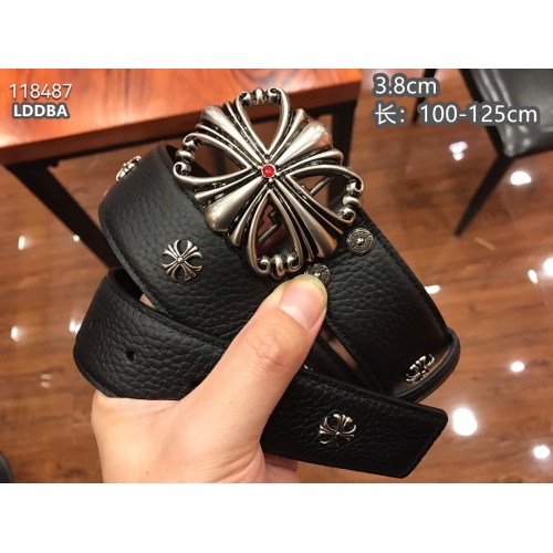 Wholesale Chrome Hearts AAA Quality Belts For Men #1053047 $80.00 USD, Wholesale Quality Replica Chrome Hearts AAA Quality Belts