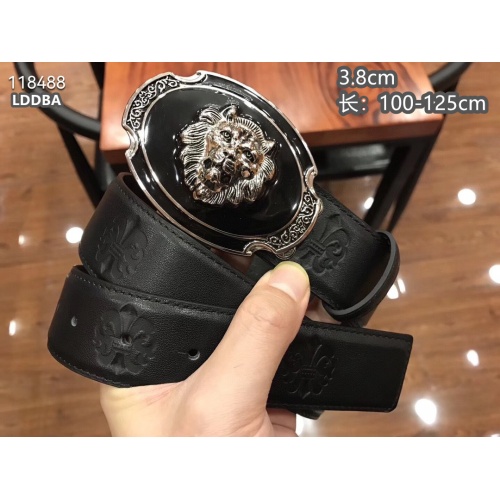 Wholesale Chrome Hearts AAA Quality Belts For Men #1053048 $80.00 USD, Wholesale Quality Replica Chrome Hearts AAA Quality Belts