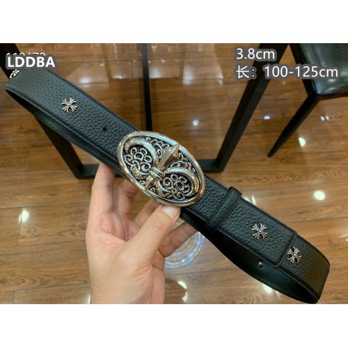 Replica Chrome Hearts AAA Quality Belts For Men #1053057 $82.00 USD for Wholesale