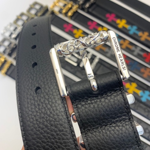 Replica Chrome Hearts AAA Quality Belts For Men #1053063 $85.00 USD for Wholesale