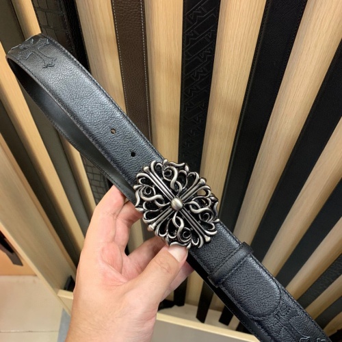 Replica Chrome Hearts AAA Quality Belts For Men #1053065 $102.00 USD for Wholesale