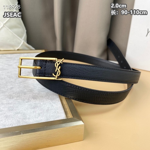 Wholesale Yves Saint Laurent AAA Quality Belts For Women #1053146 $52.00 USD, Wholesale Quality Replica Yves Saint Laurent AAA Quality Belts