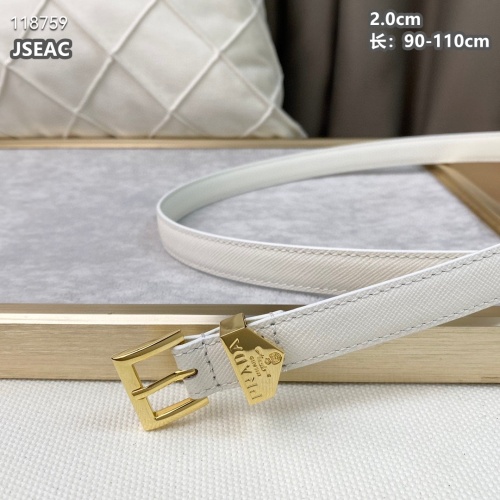 Replica Prada AAA Quality Belts For Women #1053370 $52.00 USD for Wholesale