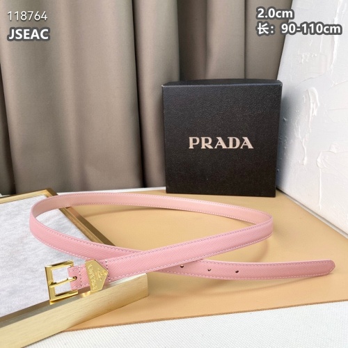 Wholesale Prada AAA Quality Belts For Women #1053375 $52.00 USD, Wholesale Quality Replica Prada AAA Quality Belts