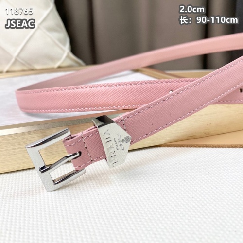 Replica Prada AAA Quality Belts For Women #1053377 $52.00 USD for Wholesale