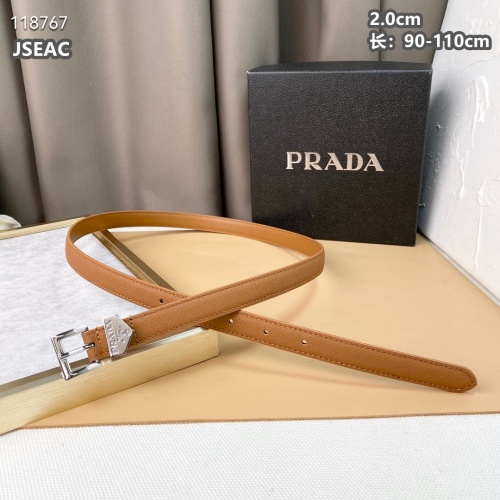 Wholesale Prada AAA Quality Belts For Women #1053379 $52.00 USD, Wholesale Quality Replica Prada AAA Quality Belts