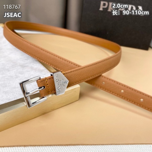 Replica Prada AAA Quality Belts For Women #1053379 $52.00 USD for Wholesale