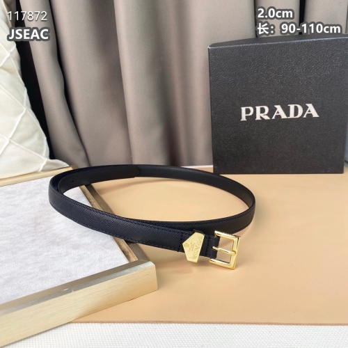 Wholesale Prada AAA Quality Belts For Women #1053381 $52.00 USD, Wholesale Quality Replica Prada AAA Quality Belts