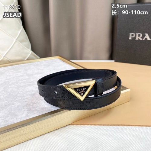 Wholesale Prada AAA Quality Belts For Women #1053386 $56.00 USD, Wholesale Quality Replica Prada AAA Quality Belts