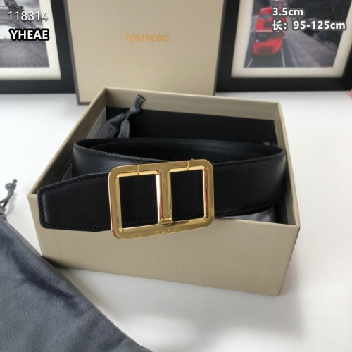 Replica Tom Ford AAA Quality Belts For Men #1053607 $60.00 USD for Wholesale