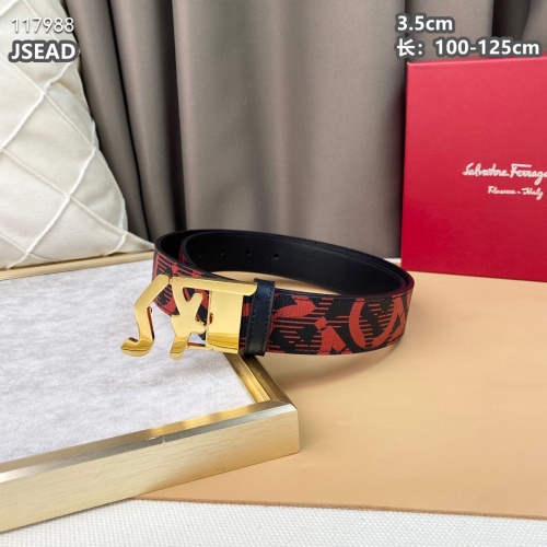 Replica Salvatore Ferragamo AAA Quality Belts For Men #1053635 $56.00 USD for Wholesale