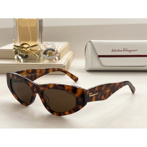 Wholesale Salvatore Ferragamo AAA Quality Sunglasses #1054285 $60.00 USD, Wholesale Quality Replica Salvatore Ferragamo AAA Quality Sunglasses