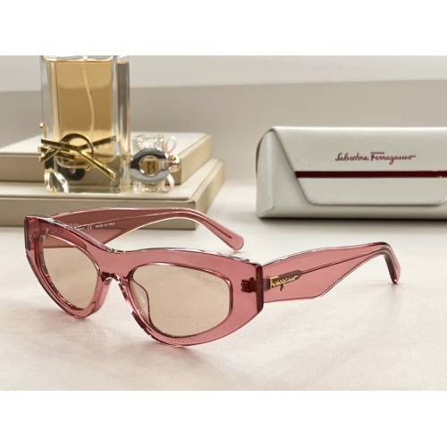 Wholesale Salvatore Ferragamo AAA Quality Sunglasses #1054286 $60.00 USD, Wholesale Quality Replica Salvatore Ferragamo AAA Quality Sunglasses