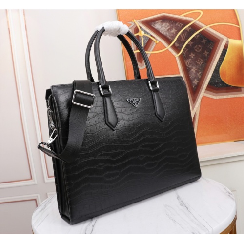 Replica Prada AAA Man Handbags #1054869 $162.00 USD for Wholesale