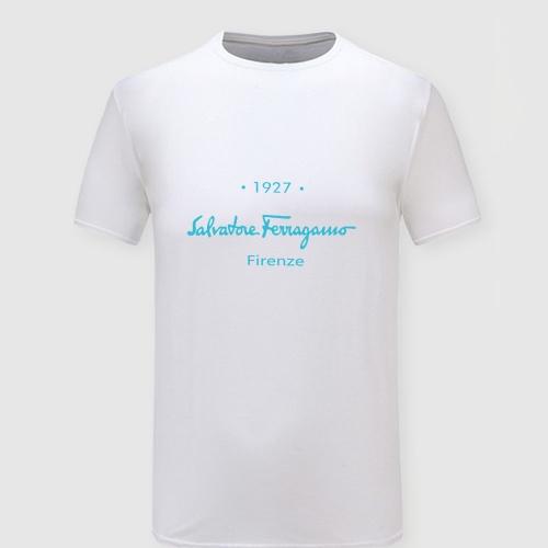 Wholesale Salvatore Ferragamo T-Shirts Short Sleeved For Men #1058193 $25.00 USD, Wholesale Quality Replica Salvatore Ferragamo T-Shirts